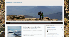Desktop Screenshot of andandoextremadura.com