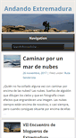 Mobile Screenshot of andandoextremadura.com